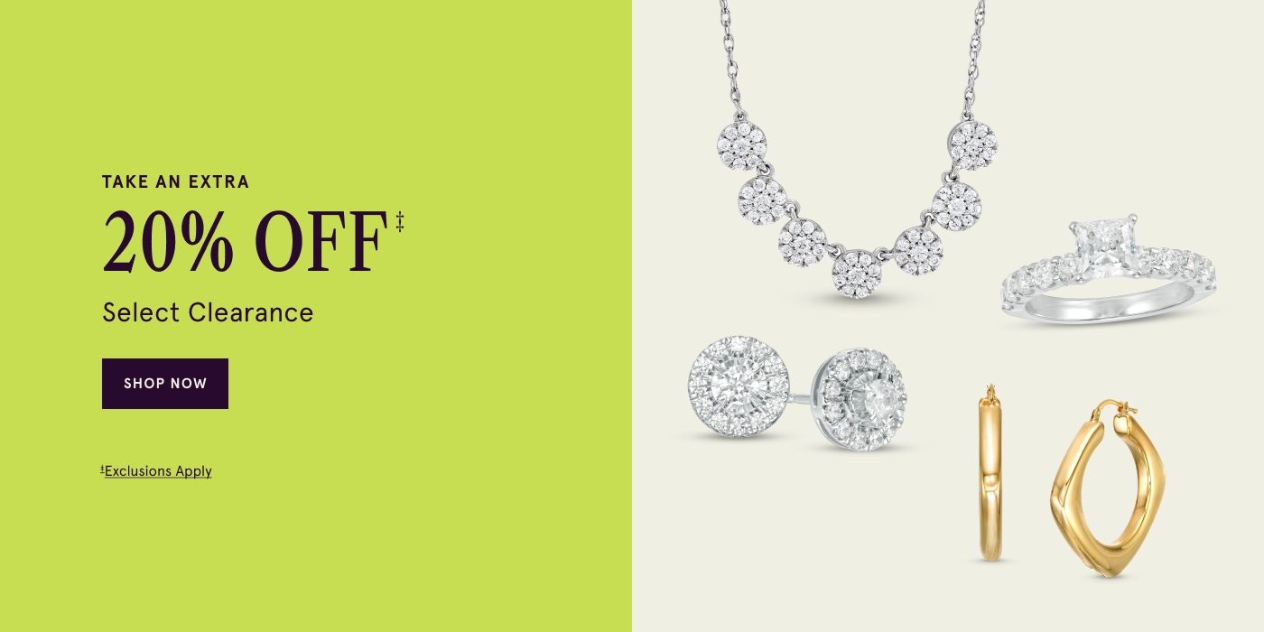 Up to 60% Off + Take An Extra 20% Off‡ select Clearance  Shop Now   ‡Exclusions Apply