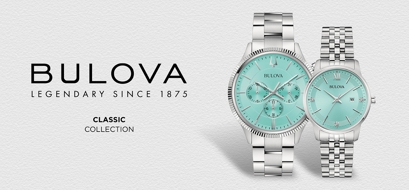 150 Bulova. Legendary Since 1875. Classic Collection
