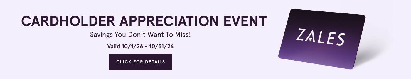 Cardholder Appreciation Event Savings you don't want to miss. Valid 10/1 to 10/31 2026. Details here.