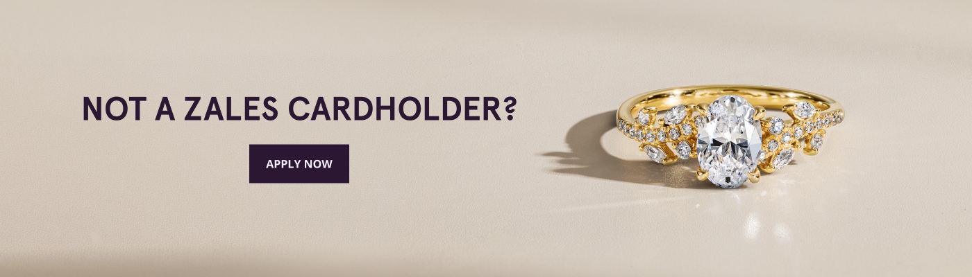 Not a Zales Cardholder? Apply Now.